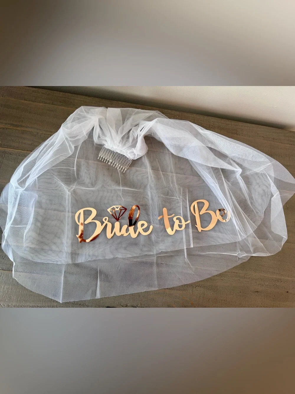Bride to Be Set for Bridal Shower, Bachelorette: Veil, Sash, Tattoos, Confetti..